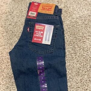 Levi's Dark Blue 511 Slim Jeans